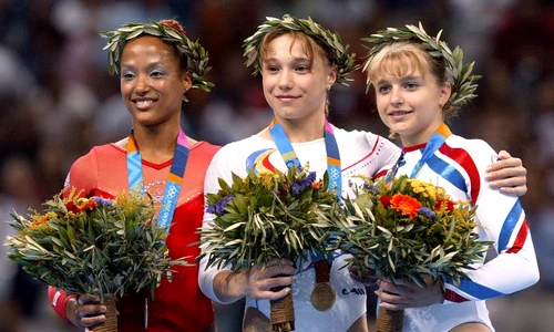 Monica Rosu, medaliata cu aur la JO Atena 2004 jpeg