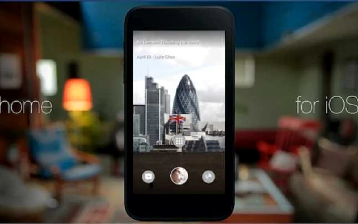 Facebook Home nu va fi disponibil oficial pe iPhone.