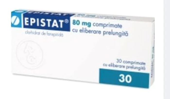 Epistat a fost retras de pe piață din cauza substanței active care poate provoca afecțiuni cardiace