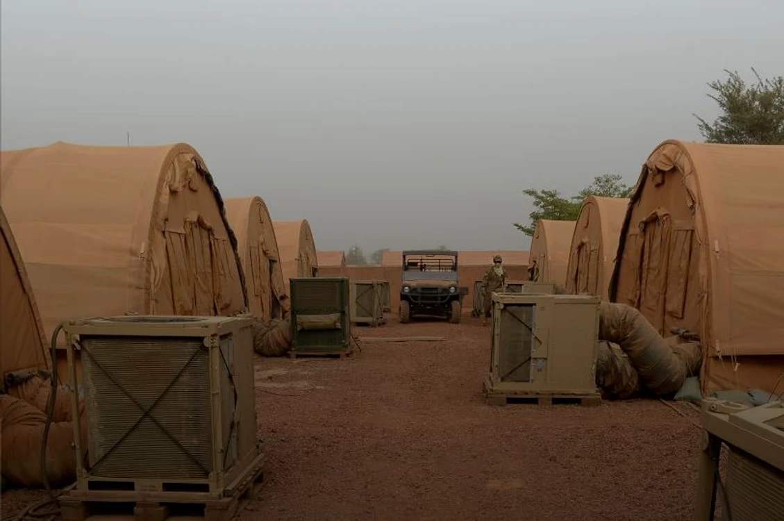 Baza aeriana 101 din Niger FOTO US Air Force