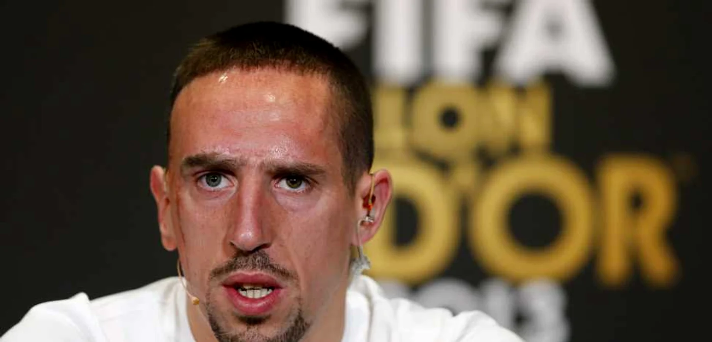 Franck Ribéry, finalist la Balonul de Aur, câştigat de Cristiano Ronaldo FOTO Reuters
