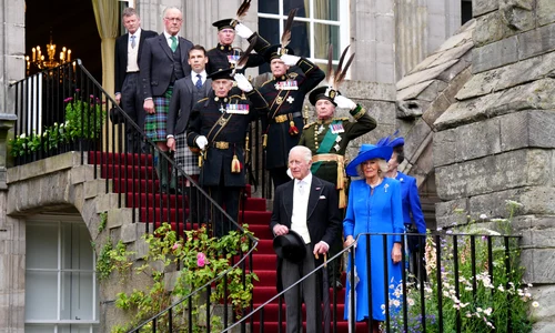 Regina Camilla și Prințesa regală Anne la petrecerea din Scoția pe 1 iulie 2025, GettyImages (1) (2) jpg