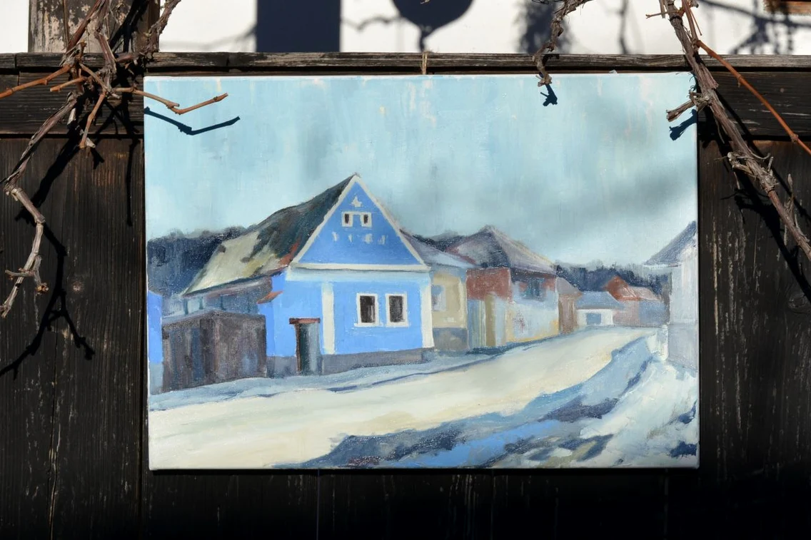 Nr.173, ande Pavel, satul Șona - pictură Daria Frunză (foto: Carmen Magdalena)