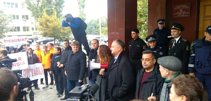 Protestatarii, în faţa CNA