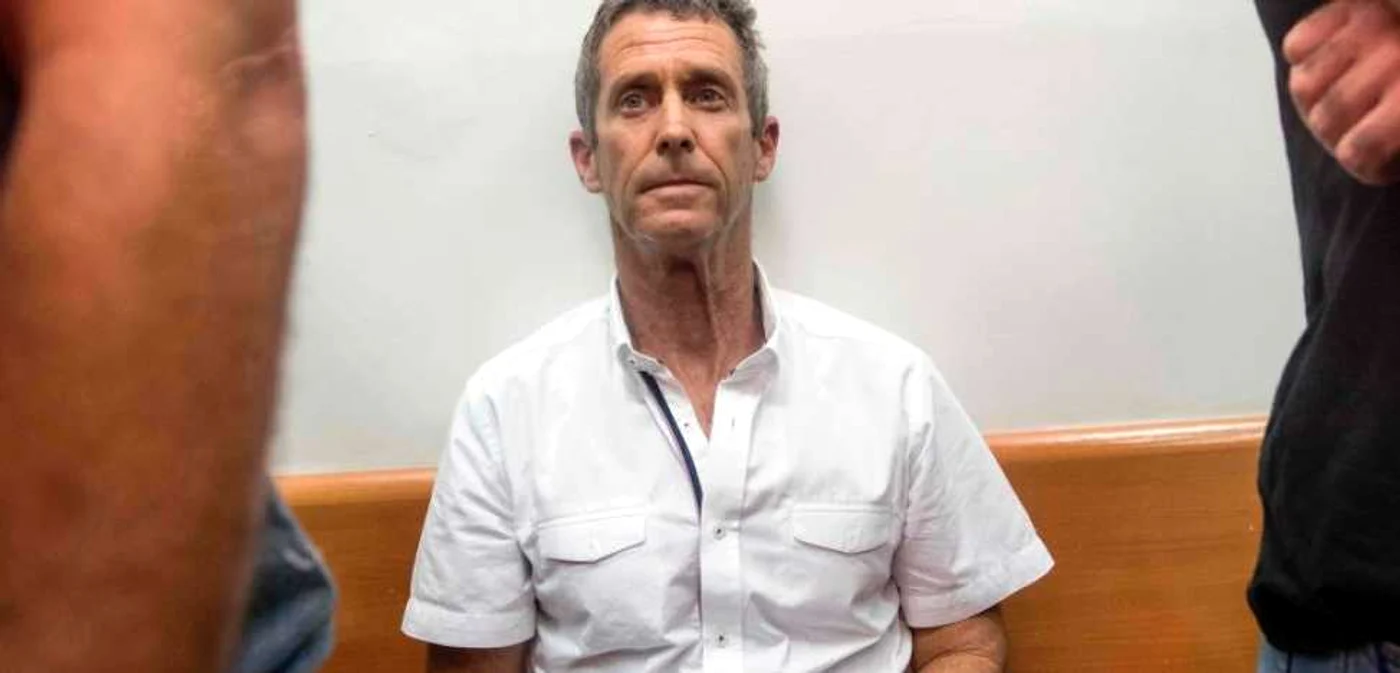 Beny Steinmetz in court, August 14, 2017 JACK GUEZ/AFP via „Haaretz”
