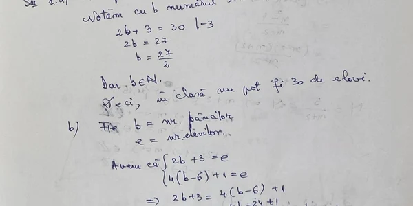 Rezolvare subiecte Matematică Evaluare Natională jpg