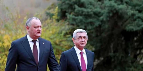 Igor Dodon si Serzh Sargsyan foto presedinte.md