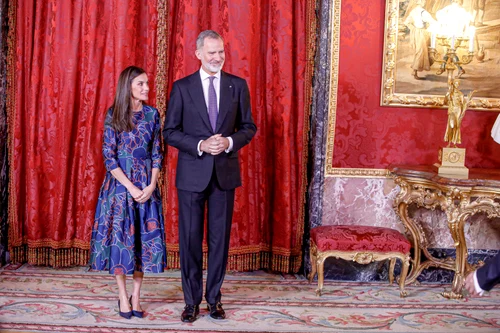 Regina Letizia și Regele Felipe 