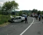 Accident mortal la Scorţeni. Opt persoane au ajuns în spital FOTO Andrei Grecu (ISU Bacau)