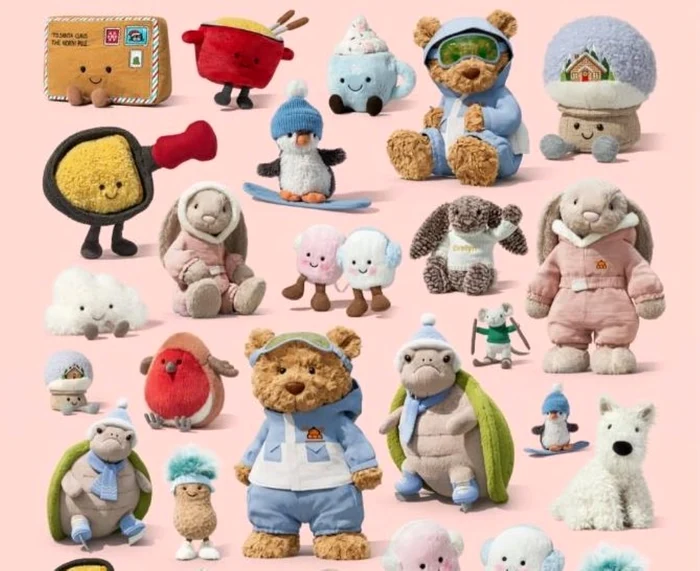Tinerii îşi prezintă colecţiile pe TikTok. FOTO:Instagram/Jellycat