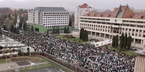 pastea miercurea ciuc. foto captura video