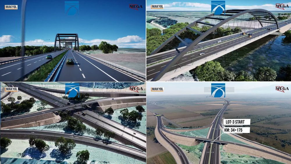 Autostrada Sibiu-Făgăraș. Turcii folosesc o tehnologie în proiectare de top. Cum va arăta la final VIDEO