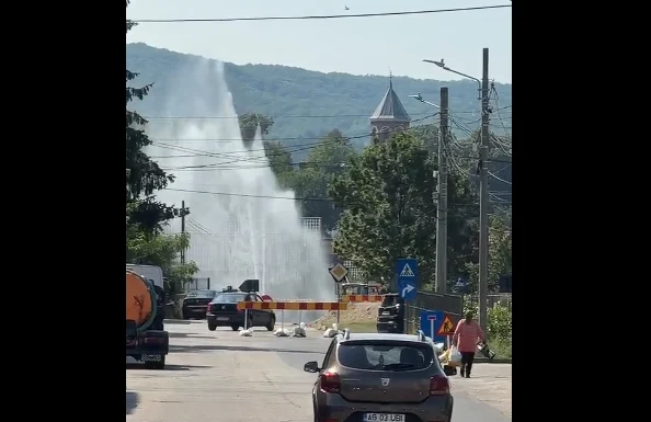 Ghinion în ziua veștilor bune. O avarie lăsat din nou fără apă Curtea de Argeș și trei comune, la câteva ore după prima etapă de modernizare a stației de tratare