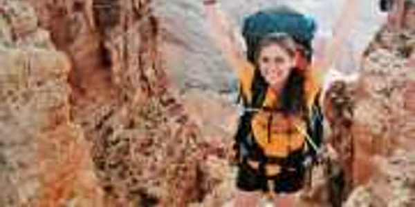 Ioana (24 de ani), într-una dintre expediţiile sale pe munte