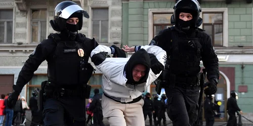 protest sankt petersburg rusia mobilizare foto AFP