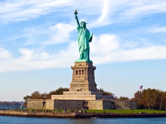 Statuia Libertății a fost creată de francezul Auguste Bartholdi FOTO: Arhivă