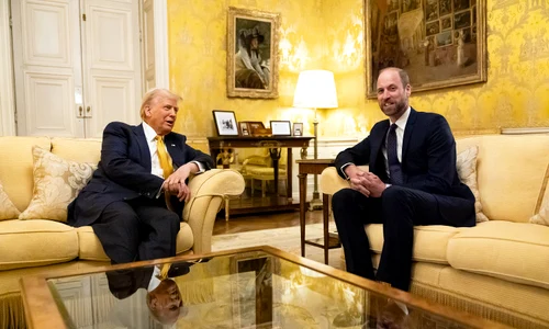 Prințul William și Donald Trump Foto Getty images (4) jpg