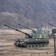 Obuzier autopropulsat K9 Coreea de Sud FOTO Profimedia jpg