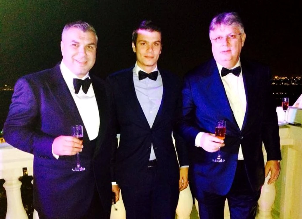 Cosmin Olăroiu, Gino Iorgulescu şi Mario, fiul său