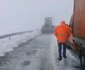 Imagini cu nămeţii şi utilajele de deszăpezire de pe Transalpina tronsonul Obârşia Lotrului - Vâlcea şi Rânca - Gorj Foto captură video