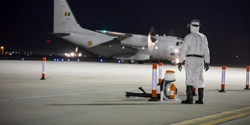 Avion romani repatriati coronavirus 
