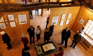 Expoziția „Maria: Regina artistă. Un dialog pe teme florale”, la Casa Regelui Charles al III-lea din Viscri