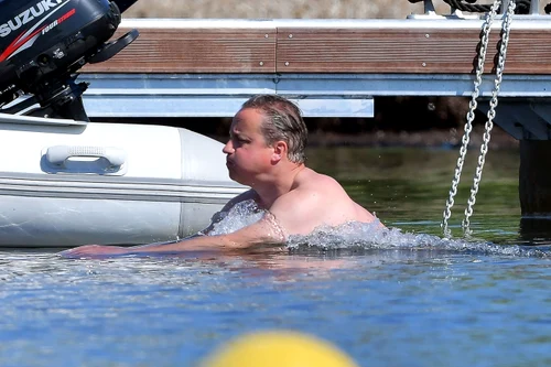 *EXCLUSIVE* Former British prime minister David Cameron vacations in Saint Tropez with his family! jpeg