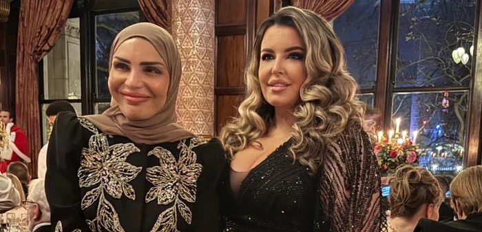 Flavia Covaciu, PR Manager și Lujaina Moshin Darwish, membru al consulatului din Oman foto: Click!