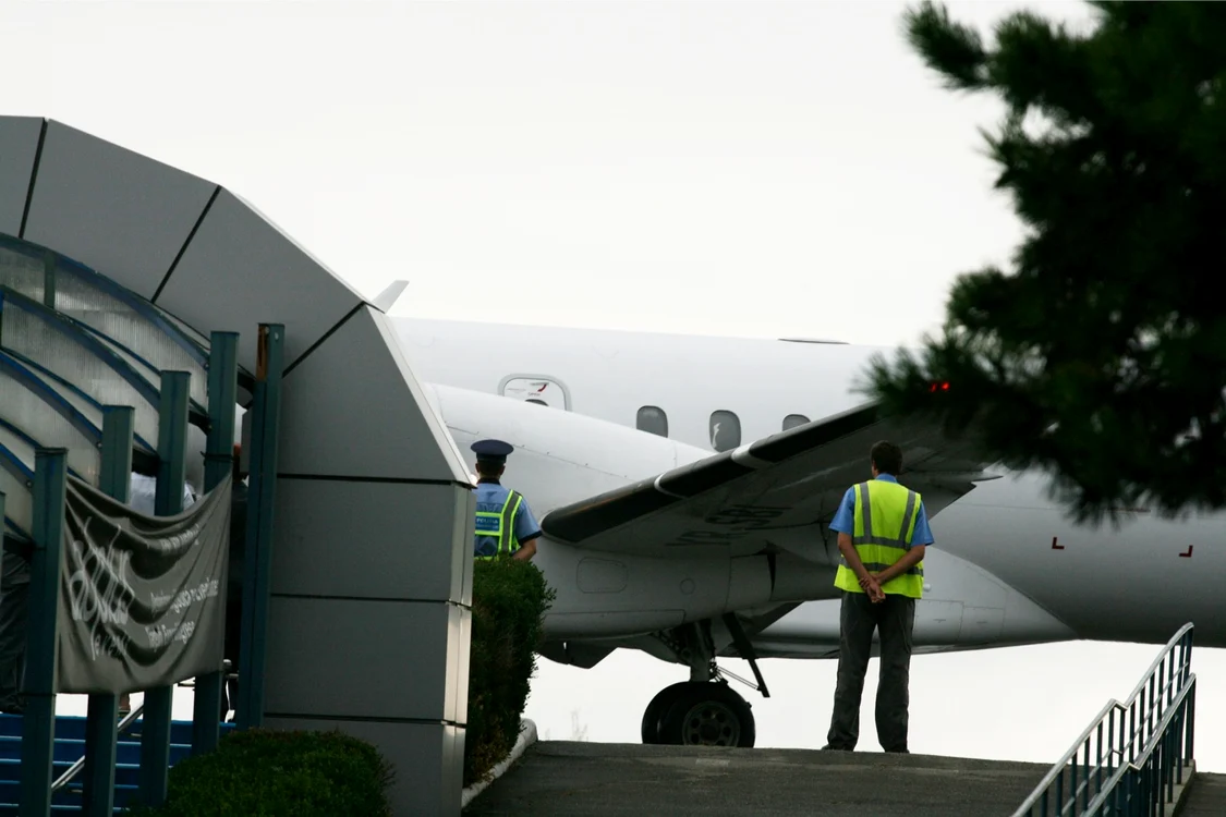 Avion pe Aeroportul Internaţional Iaşi (Foto arhivă)