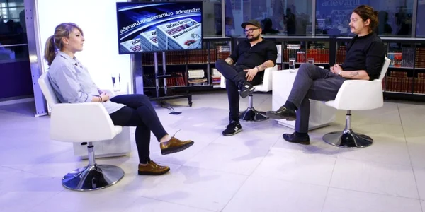 Razvan Ion si Eugen Radescu la Adevarul Live FOTO David Muntean 