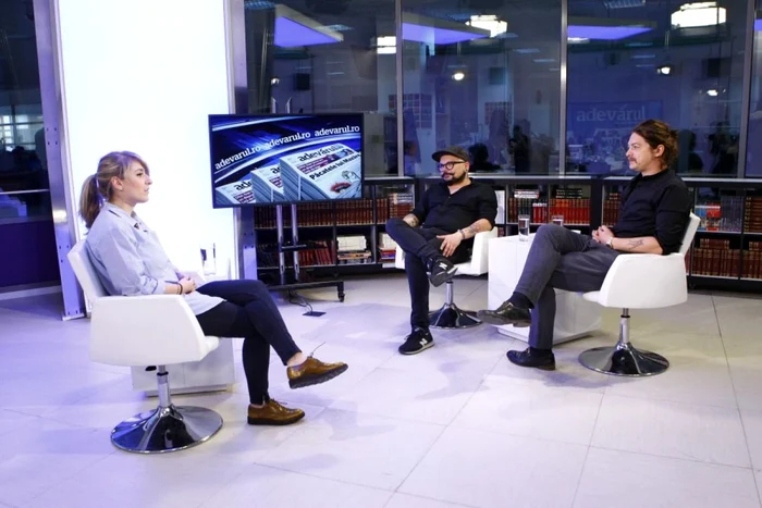 Razvan Ion si Eugen Radescu la Adevarul Live FOTO David Muntean