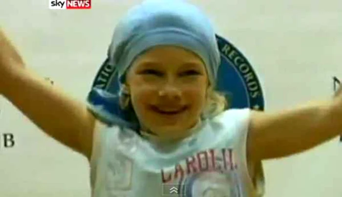 
    Andriy Kostash a pozat fericit la finalul demonstraţiei, dar ţinteşte mai sus.  