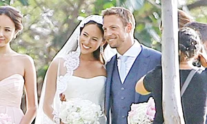 Sportivul s a căsătorit  în prima zi a anului jpeg