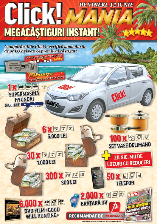 
    Vara asta, Click!MANIA se întoarce!  
