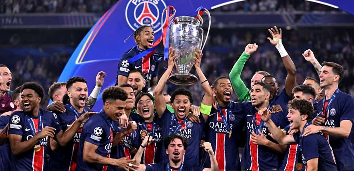 PSG a câștigat impresionant Liga Campionilor. Foto Getty images