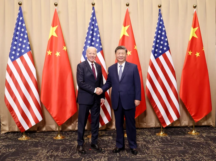 Întrevedere Joe Biden-Xi Jinping la Lima FOTO X/Ambasada SUA în China