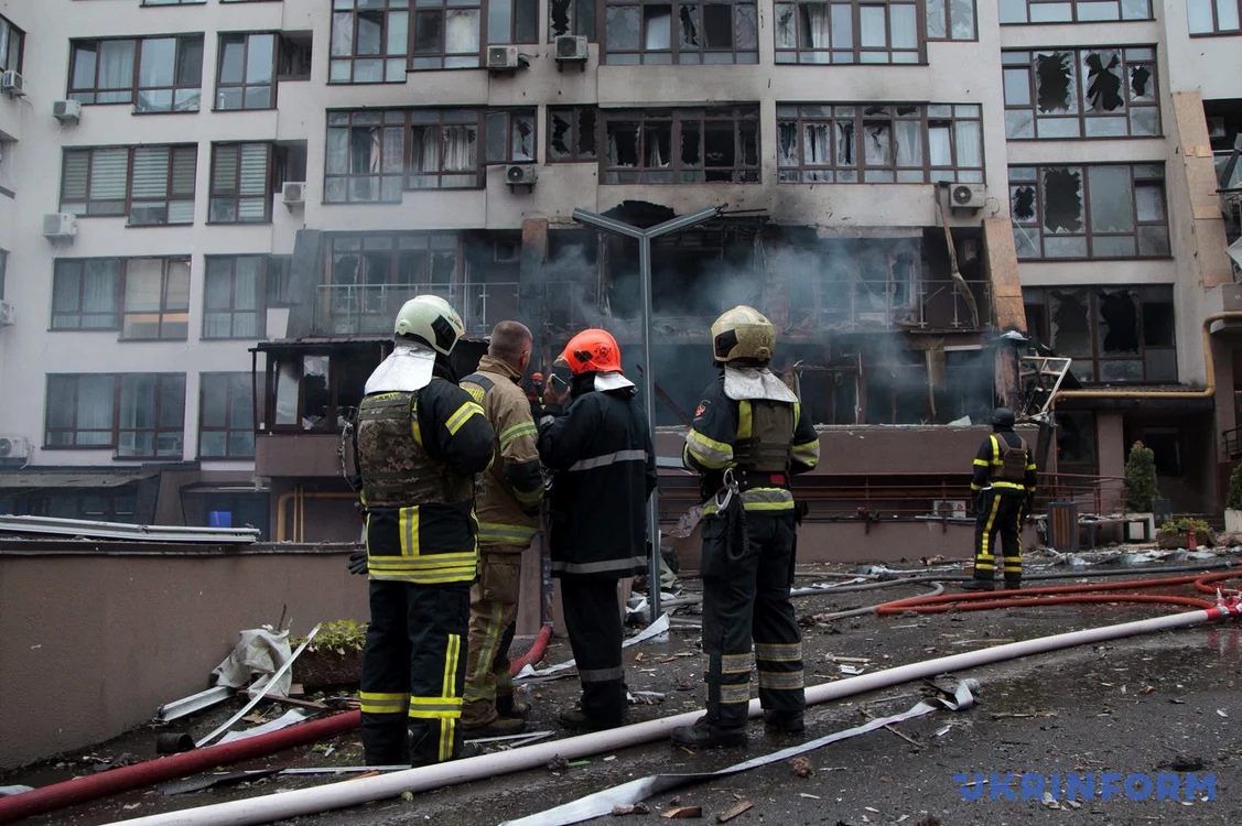 tacurile rusești au continuat la Kiev/FOTO:X