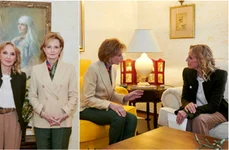 Camelia Șucu și Majestatea Sa Margareta la Palatul Elisabeta   Casa Majestății Sale jpg