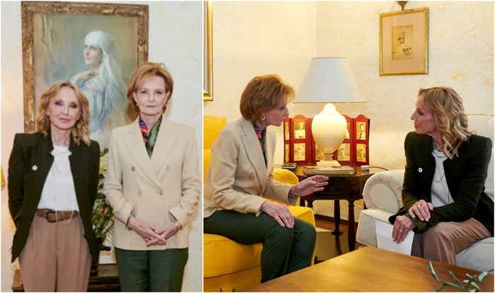 Camelia Șucu și Majestatea Sa Margareta la Palatul Elisabeta   Casa Majestății Sale jpg