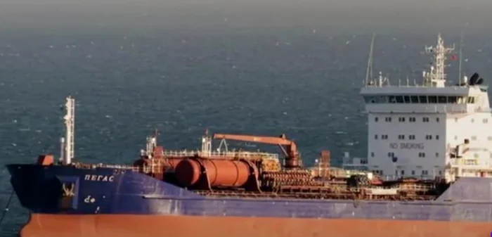 Petrolierul rus ”Pegas” FOTO Captură Video