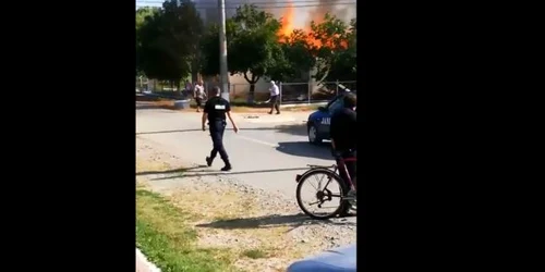 incendiu gradinita Braila