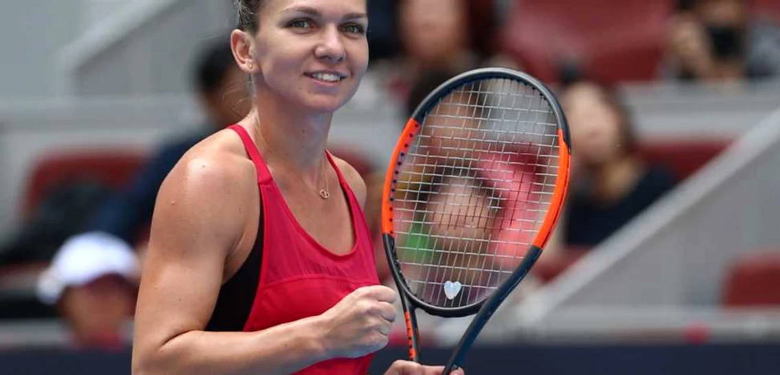 Simona Halep o invinge pe Daria Kasatkina la China Open FOTO EPA-EFE
