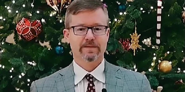 Michael Dickerson, mesaj de Craciun Captura video jpg