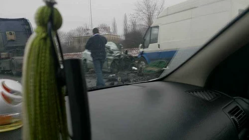 Accident mortal pe centura Oradei