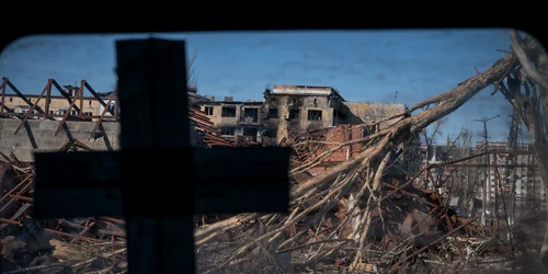 Distrugeri provocate de razboiul din Ucraina in Vuhledar Foto Profimedia jpg