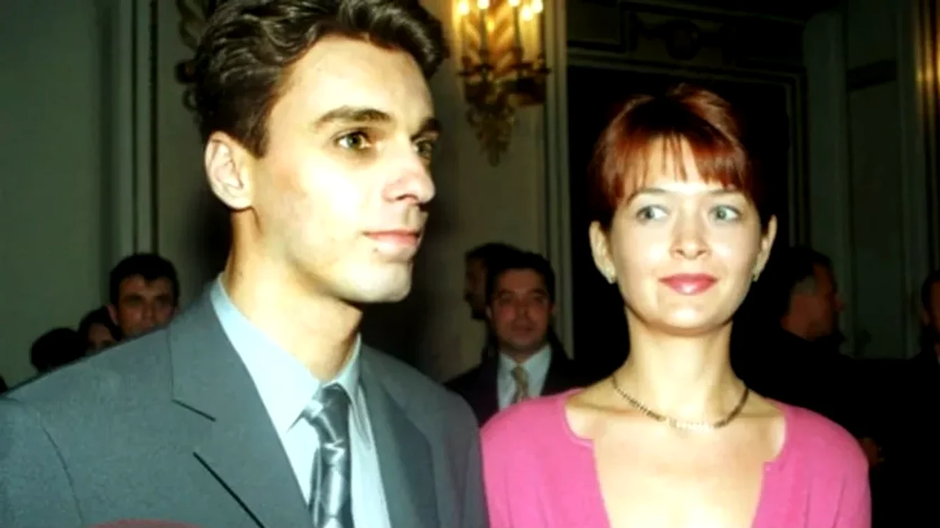 Mircea Badea și Diana Duhanov. 