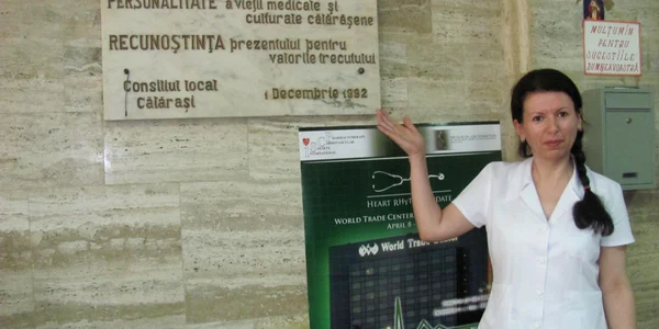 În oraş, o placă memorială de la spital aminteşte de Samarian
