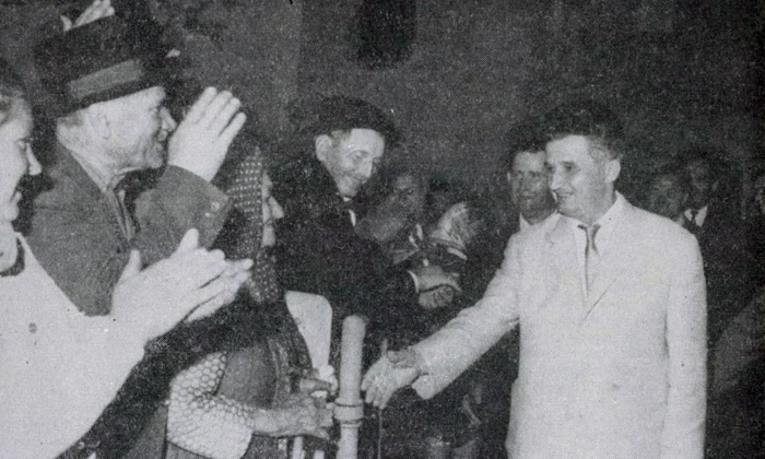 Pe meleagurile natale ale lui Nicolae Ceaușescu (© Consiliul Național pentru Studierea Arhivelor Securității / CNSAS)