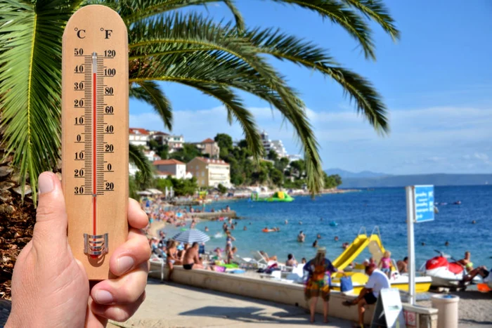 Temperaturile rămân ridicate. Foto arhivă
