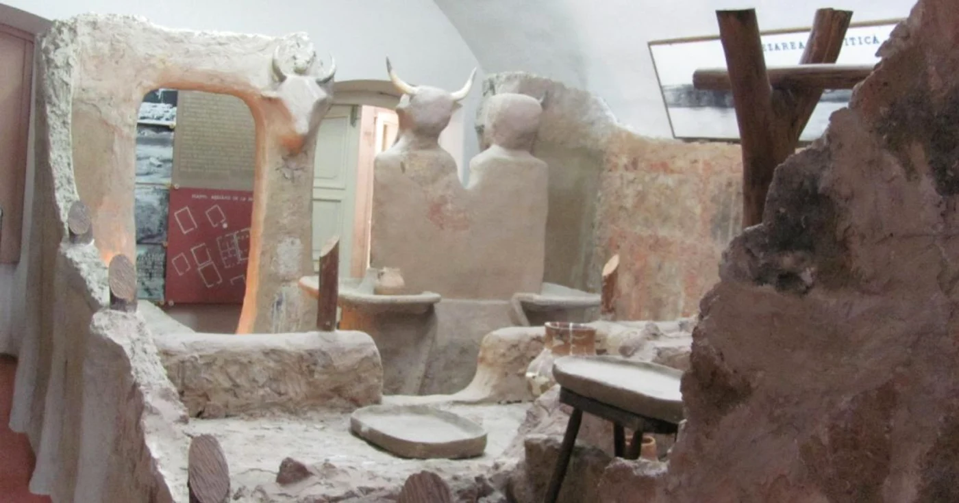 Sanctuarul neolitic de la Muzeul Banatului FOTO Ştefan Both